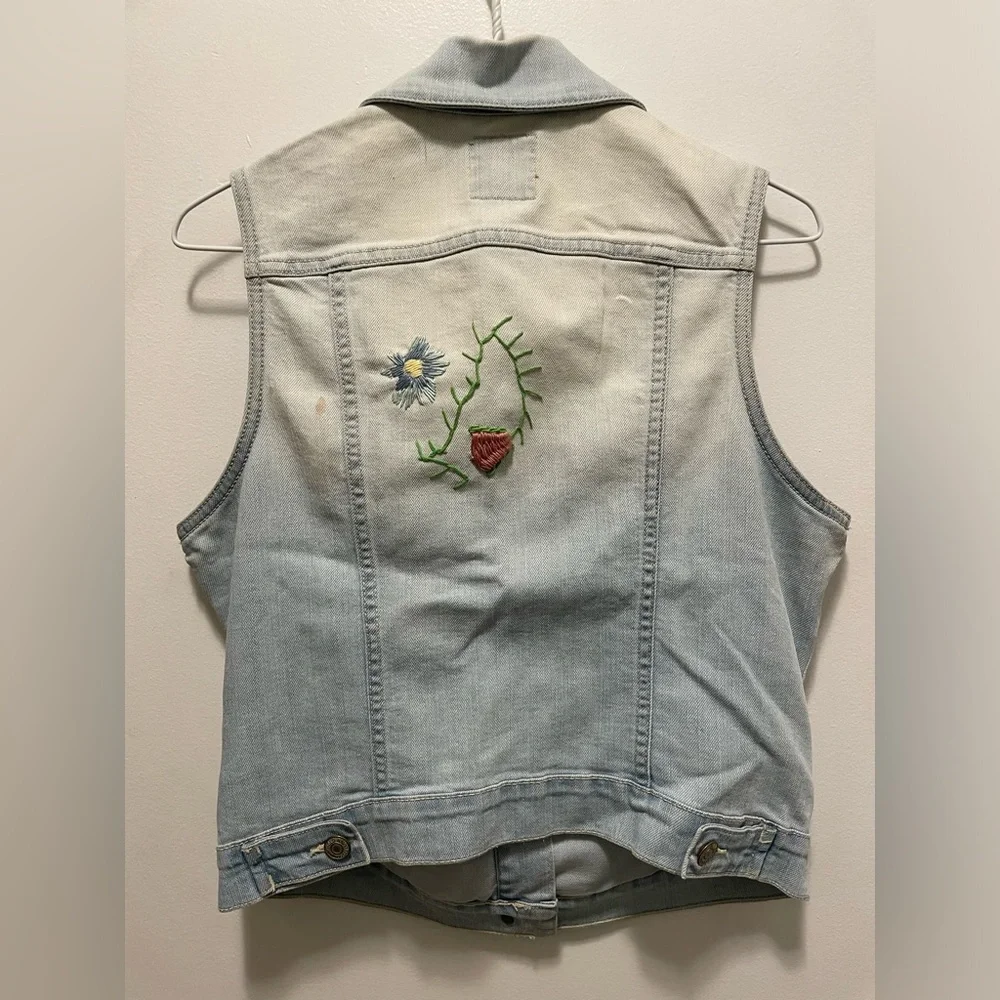 DONATING JULY 28 Denim Vest - Picture 2 of 4